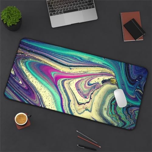 Mouse Mat,700x300x2mm Gaming Mouse Pad, XXL Gaming Mousepad, Improved Precision and Speed Table mat Large Size, Laptop, Office, Home and Travel (Color Quicksand) von taesdvry