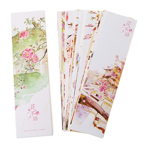 taishan 30pcs kreative chinesische Art Papier Lesezeichen Malkarten Retro schöne Boxed Gedenkgeschenke von taishan