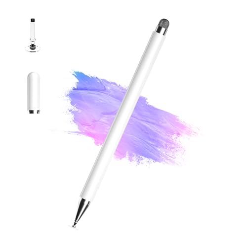 Tablet Stift füR Alle Tablets 2 In 1 Nano-Silberdraht Disctouchscreen Stift, Handy Stift for Android Samsung Lenovo Huawei Xiaomi iPhone Touchscreen, Touch Pen Laptop Eingabestift Smartphone von taiyongkang