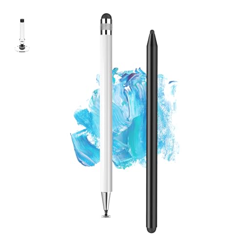Tablet Stift füR Alle Tablets 2 in 1 Gummi Disc Touchscreen Stift, Handy Stift for Android Samsung Lenovo Huawei Xiaomi iPhone Touchscreen, Touch Pen Laptop Eingabestift Smartphone von taiyongkang