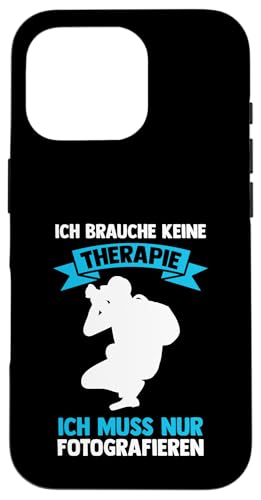 ich brauche keine Therapie | Autorafieren | Photographie Hülle für iPhone 16 Pro von take photo & photos Gift