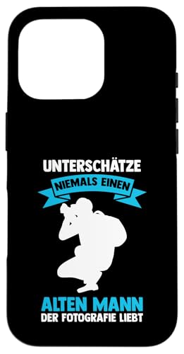 unterschatze niemals alten mann Fotografie Fotografie Hülle für iPhone 16 Pro unterschatze niemals alten mann Fotografie Fotografie Hülle für iPhone 16 Pro von take photo & photos Gift
