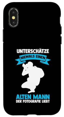 unterschatze niemals alten mann Fotografie Fotografie Hülle für iPhone X/XS unterschatze niemals alten mann Fotografie Fotografie Hülle für iPhone X/XS von take photo & photos Gift