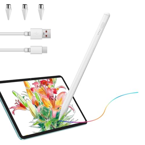 Tablet Stift Android Stylus Pen,Universal Stift mit Hoher Präzision und Neigungsempfindlichkeit für iPad,iPhone,Samsung,Huawei,Perfekt zum Skizzieren,Malen,Notieren und Schreiben von talNite