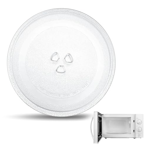 Mikrowellenteller Glas 25,5cm, Universal Drehteller für Mikrowelle, Glasteller für Mikrowelle,Universal Mikrowellenteller Glatt Drehteller mit 3 Noppen für Mikrowellen Mikrowellenteller Glas 25,5cm, Universal Drehteller für Mikrowelle, Glasteller für Mikrowelle,Universal Mikrowellenteller Glatt Drehteller mit 3 Noppen für Mikrowellen von talifoca
