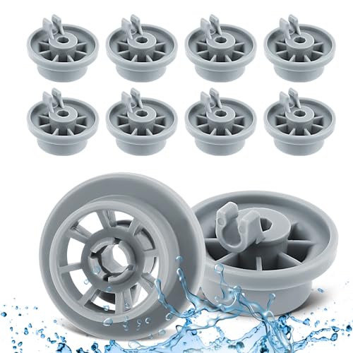 Spülmaschinen Rollen 8er Set Universal Korbrollen Korbrollen Ersatzteile Geschirrspüler Korbrollen, Universell für viele gängige Bosch & Siemens Geschirrspüler - Korbrollen Ersatzteile von talifoca