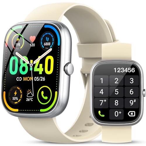 taopodo Smartwatch Herren Damen, 1.91" HD Fitnessuhr mit Telefonfunktion, 115+Sportmodi Wasserdicht Sportuhr, Fitness Tracker mit Schrittzähler Pulsmesser Schlafmonitor Smart Watch für Android iOS taopodo Smartwatch Herren Damen, 1.91" HD Fitnessuhr mit Telefonfunktion, 115+Sportmodi Wasserdicht Sportuhr, Fitness Tracker mit Schrittzähler Pulsmesser Schlafmonitor Smart Watch für Android iOS von taopodo