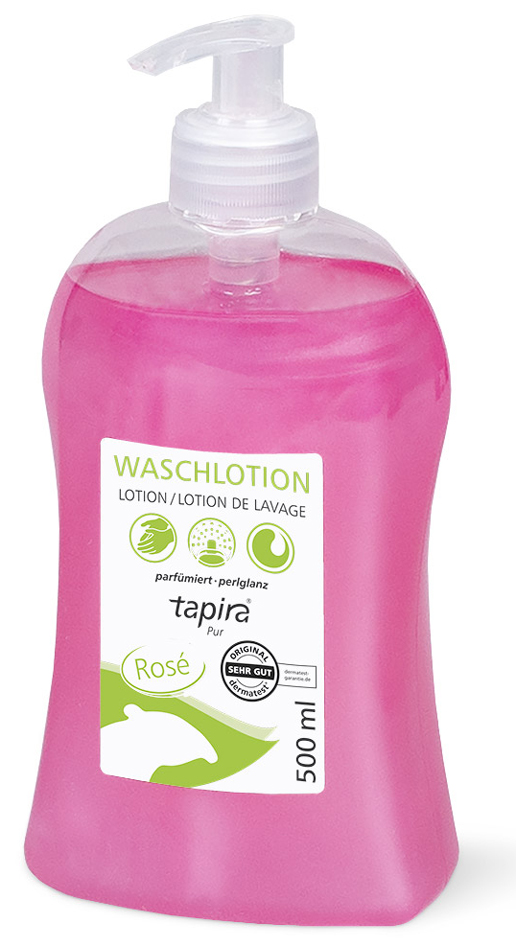 Tapira Handwaschseife rosé, 500 ml, Dispenser-Flasche von tapira
