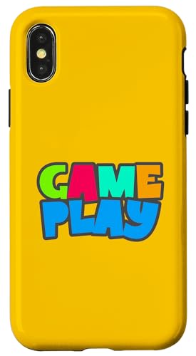 Game Play Spieler Fußball Brettspiele Computer Gamer Hülle für iPhone X/XS Game Play Spieler Fußball Brettspiele Computer Gamer Hülle für iPhone X/XS von tatia4design