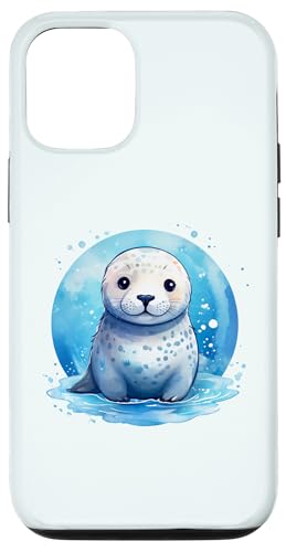 Hülle für iPhone 12/12 Pro Robbe Seelöwe süßer Seehund Meerestier Wasserfarben Robbe Hülle für iPhone 12/12 Pro Robbe Seelöwe süßer Seehund Meerestier Wasserfarben Robbe von tatia4design