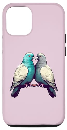 Hülle für iPhone 12/12 Pro Taube Turteltauben Vogel Taubenzüchter Brieftaube Tauben von tatia4design