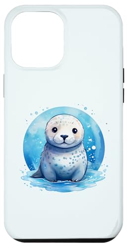 Hülle für iPhone 12 Pro Max Robbe Seelöwe süßer Seehund Meerestier Wasserfarben Robbe Hülle für iPhone 12 Pro Max Robbe Seelöwe süßer Seehund Meerestier Wasserfarben Robbe von tatia4design