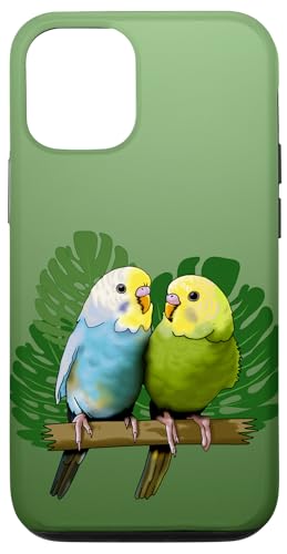 Hülle für iPhone 15 Wellensittich Haustier Papagei Vogel im Dschungel Hülle für iPhone 15 Wellensittich Haustier Papagei Vogel im Dschungel von tatia4design