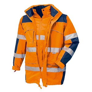 teXXor® Herren Warnjacke Winter TORONTO orange Größe 2XL von teXXor®