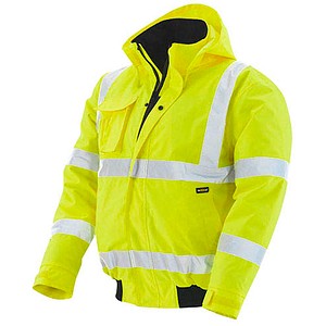 teXXor® Herren Winterjacke WHISTLER leuchtgelb Größe 3XL von teXXor®