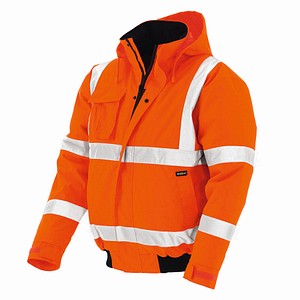 teXXor® Herren Winterjacke WHISTLER leuchtorange Größe 3XL von teXXor®