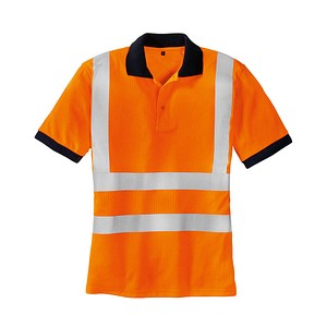 teXXor® unisex Warnschutz Shirt SYLT orange Größe L von teXXor®