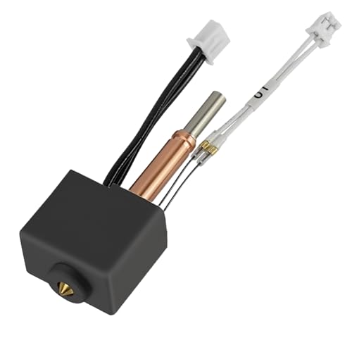 Hotend 3D-Drucker-Extruder-Druckkopf-Kit für Anycubic Kobra 2/Kobra 2 Pro/Kobra 2 Plus/Kobra 2 Max/Kobra 2 Ne, inklusive 0,4 mm Messingdüse, Keramikkartusche, Heizung, Silikonsocken-Thermistor-Druck Hotend 3D-Drucker-Extruder-Druckkopf-Kit für Anycubic Kobra 2/Kobra 2 Pro/Kobra 2 Plus/Kobra 2 Max/Kobra 2 Ne, inklusive 0,4 mm Messingdüse, Keramikkartusche, Heizung, Silikonsocken-Thermistor-Druck von teashow
