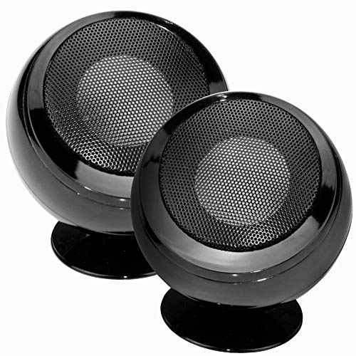 True Wireless Stereo Lautsprecher (Speaker) - TWS Mini drahtlose Musik Boxen - 2x3W Desktop Lautsprecher - HiFi Stereo Sound mit Lithium-Akku, tragbar, kabellos, portabel von @tec