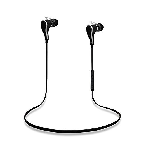 @tec Bluetooth 3.0 Sport InEar Kopfhörer Universal Stereo Headset Sportkopfhörer für Sony Xperia E3, C3, Z2a, Z3 Tablet, M2 Aqua, T3, Z3, Z3 Compact, M2, Z, Z2 Tablet, Z2, Z1 Compact von @tec