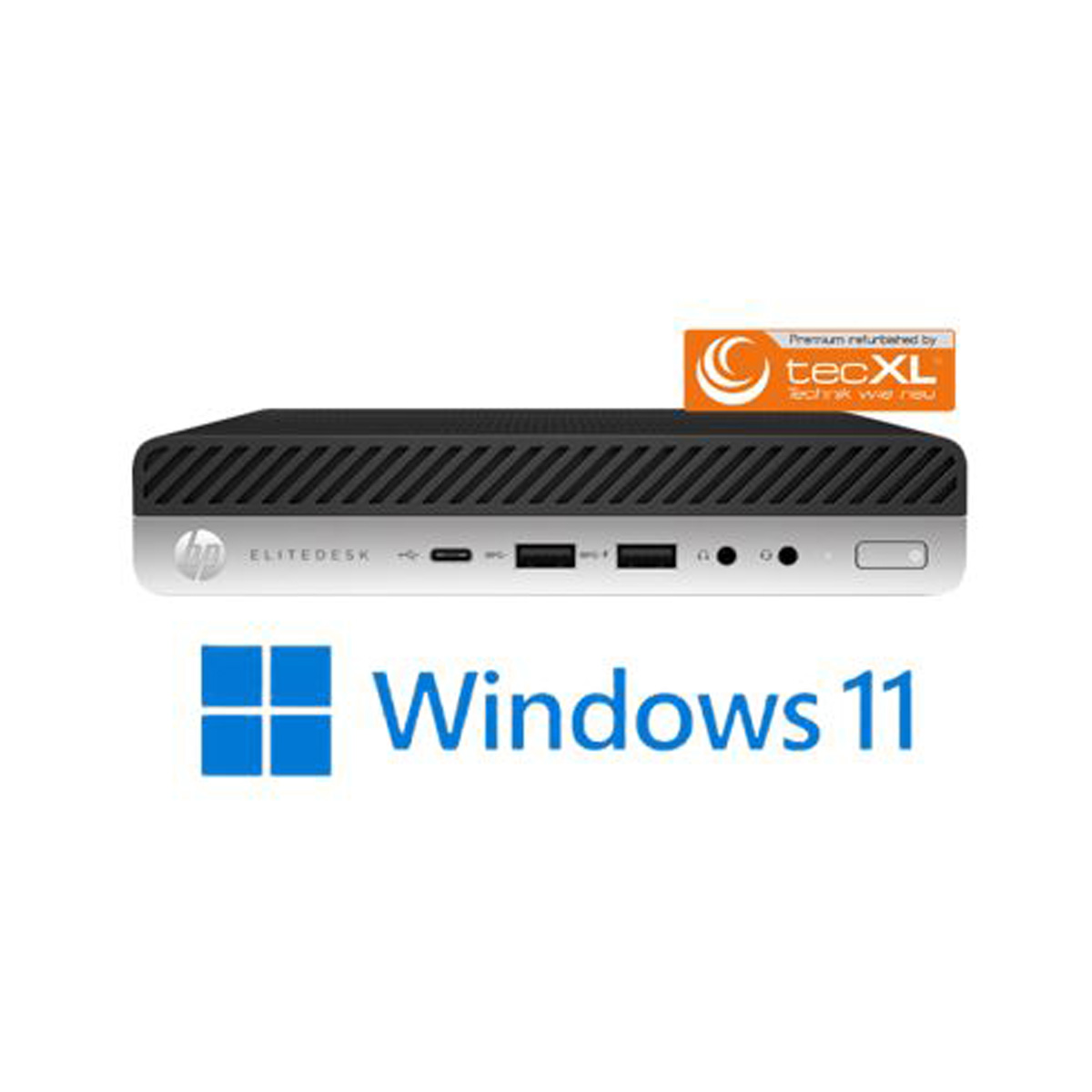 HP EliteDesk 800 G4 MP i5-8500T/16GB/512GBSSD W11P HP EliteDesk 800 G4 MP i5-8500T/16GB/512GBSSD W11P von tecXL - Technik wie neu