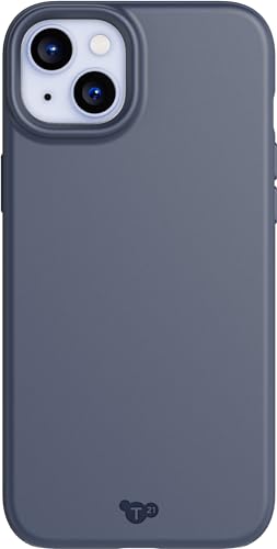 Tech 21 EvoLite Hülle für iPhone 15 Plus – Aufprallschutz – Jeansblau von tech21