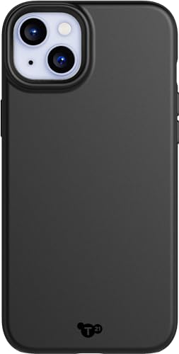 Tech 21 EvoLite Hülle für iPhone 15 Plus – Aufprallschutz – Schwarz von tech21