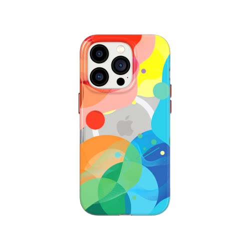 Tech21 iPhone 14 Pro Evo Art kompatibel mit MagSafe - Schutzhülle exklusivem Kunstwerk, Kratzfestigkeit & 3, 6 m Multi-Drop Schutz, T21-9926, Multi Geo Tech21 iPhone 14 Pro Evo Art kompatibel mit MagSafe - Schutzhülle exklusivem Kunstwerk, Kratzfestigkeit & 3, 6 m Multi-Drop Schutz, T21-9926, Multi Geo von Tech21