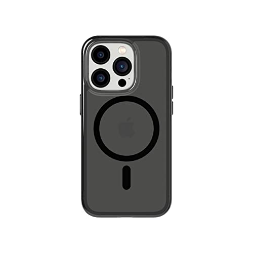 Tech 21 iPhone 14 Pro Evo Tint Kompatibel mit MagSafe - Stoßdämpfende & Kratzfeste getönte Handyhülle 3, 6 m Multi-Drop Schutz, T21-9842, Aschgrau von tech21