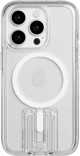 Tech21 Evo Crystal Kick Hülle für iPhone 15 Pro - Kompatibel mit MagSafe - Impact Protection Case - Weiß Tech21 Evo Crystal Kick Hülle für iPhone 15 Pro - Kompatibel mit MagSafe - Impact Protection Case - Weiß von Tech21
