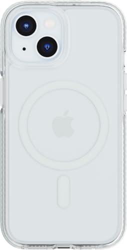 Tech21 Evo Crystal für iPhone 15 - Kompatibel mit MagSafe - Aufprallschutz Hülle - Blau von Tech21