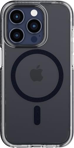 tech21 Evo Crystal für iPhone 15 Pro - Kompatibel mit MagSafe - Aufprallschutz Case - Blue Titanium tech21 Evo Crystal für iPhone 15 Pro - Kompatibel mit MagSafe - Aufprallschutz Case - Blue Titanium von tech21