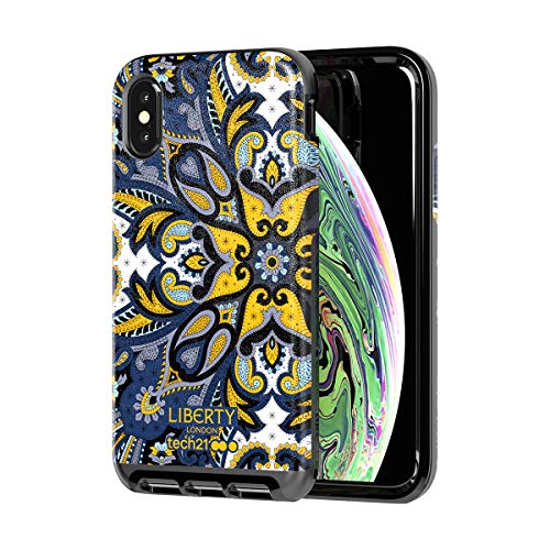 Tech21 Evo Luxe Liberty Marham Schutzhülle für Apple iPhone X/iPhone Xs - Blau von tech21