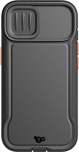 Tech21 Evo Max Hülle für iPhone 15 Pro - Kompatibel mit MagSafe - Aufprallschutz Hülle - Schlüsselbänder enthalten - Schwarz von Tech21