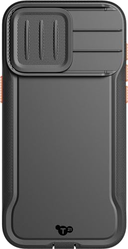 Tech21 Evo Max Hülle für iPhone 15 Pro Max - Kompatibel mit MagSafe - Aufprallschutz Hülle - Schlüsselbänder enthalten - Schwarz von tech21