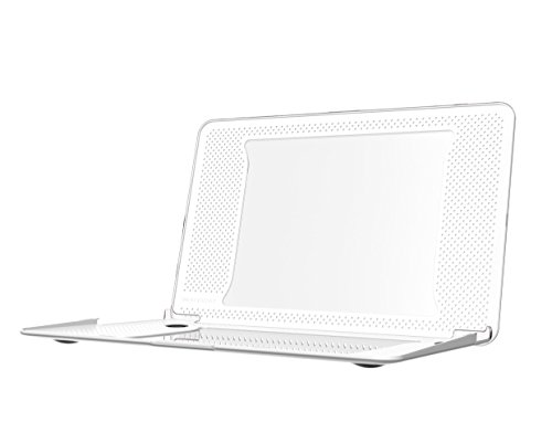 Tech21 Impact Snap Case 11 Zoll grau transparent – Laptoptaschen (Tasche, 27,9 cm (11 Zoll), 270 g, grau, durchscheinend) von tech21