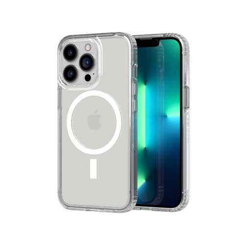 tech21 Evo Clear (MagSafe) für iPhone 13 Pro – Transparente MagSafe-Handyhülle mit 3,6 m Multi-Drop-Schutz von tech21