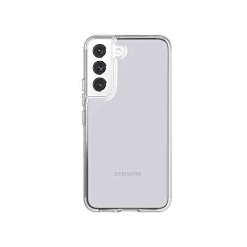 tech21 Evo Clear für Samsung Galaxy S22 - Transparente und schützende Handyhülle mit 3,6 m Multi-Drop-Schutz von tech21