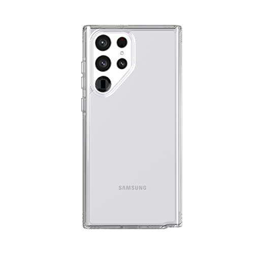 tech21 Evo Clear für Samsung Galaxy S22 Ultra - Klare und schützende Handyhülle mit 3,6 m Multi-Drop-Schutz von tech21