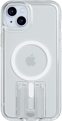 tech21 Evo Crystal Kick Hülle für iPhone 15 Plus, Kompatibel mit MagSafe, Biologisch abbaubar, transparant/weiß, 15x Militärniveau Fallschutz: 4,9m tech21 Evo Crystal Kick Hülle für iPhone 15 Plus, Kompatibel mit MagSafe, Biologisch abbaubar, transparant/weiß, 15x Militärniveau Fallschutz: 4,9m von tech21