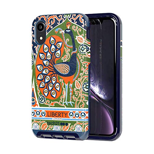 tech21 Evo Luxe Liberty Francis Schutzhülle für Apple iPhone XR - Blau/Orange tech21 Evo Luxe Liberty Francis Schutzhülle für Apple iPhone XR - Blau/Orange von tech21