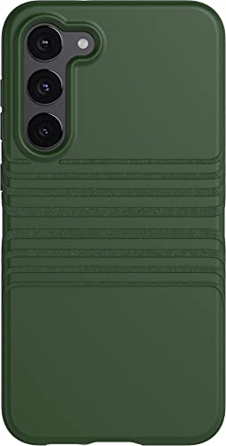 tech21 Evo Tactile Schutzhülle für Samsung Galaxy S23 Plus, mit Fallschutz, 4,88 m, Grün von tech21
