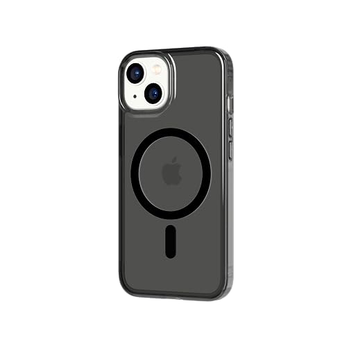 tech21 Evo Tint Hülle für iPhone 14, Kompatibel mit MagSafe, Einfache Telefonhülle, TPU und Antimikrobiall, Transparent, Fallschutz: 3,6m von tech21