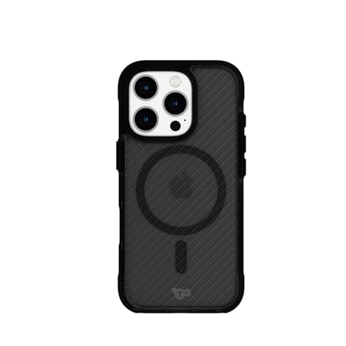 tech21 EvoArmor für iPhone 16 Pro kompatibel mit MagSafe - Aufprallschutz Hülle 21x Militärstandard getestet in Schwarz von tech21