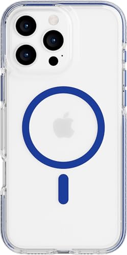 tech21 EvoCrystal für iPhone 16 Pro Max kompatibel mit MagSafe - Aufprallschutz Hülle 15x nach Militärstandard getestet - in Blau tech21 EvoCrystal für iPhone 16 Pro Max kompatibel mit MagSafe - Aufprallschutz Hülle 15x nach Militärstandard getestet - in Blau von tech21