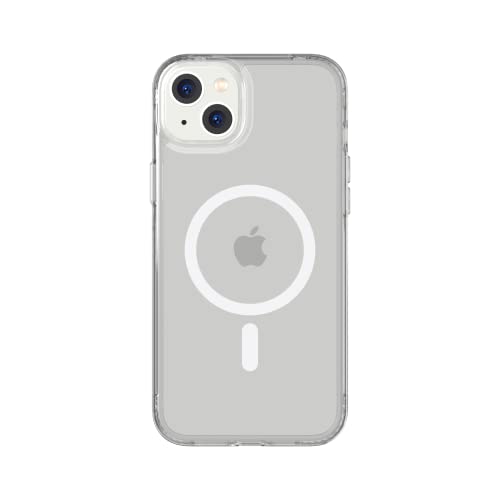 tech21 iPhone 14 Plus Evo Clear Kompatibel mit MagSafe® - Kratzfest, Stoßdämpfend, Klar Handyhülle mit 3,6 m Multi-Drop-Schutz von tech21