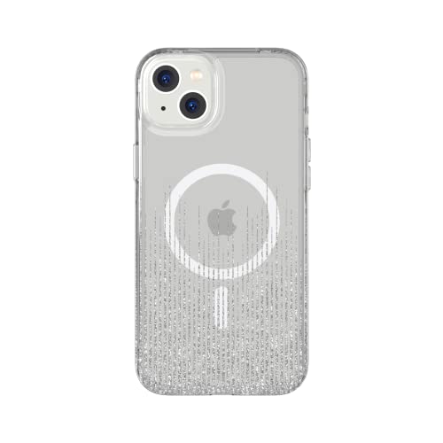 tech21 iPhone 14 Plus Evo Sparkle Kompatibel mit MagSafe - Glitzernde & Kratzfeste Handyhülle mit 3,6 m Multi-Drop-Schutz von tech21