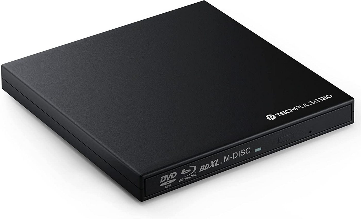 techPulse120 USB 3.0 Externes 3D Rom Laufwerk BD/DVD Blu-ray-Brenner techPulse120 USB 3.0 Externes 3D Rom Laufwerk BD/DVD Blu-ray-Brenner von techPulse120