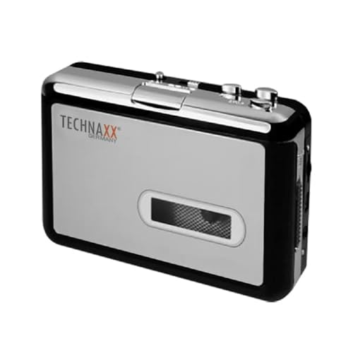 Technaxx DigiTape DT-01 Digitales Konvertierungsgerät für Audio-Kassetten schwarz/Silber - Digitalisieren Sie Ihre Alten Audio-Kassetten! Technaxx DigiTape DT-01 Digitales Konvertierungsgerät für Audio-Kassetten schwarz/Silber - Digitalisieren Sie Ihre Alten Audio-Kassetten! von technaxx
