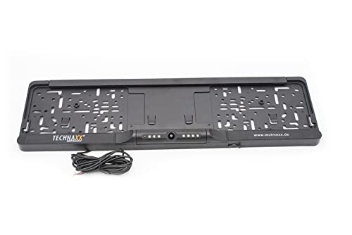 Technaxx Funk-Rückfahrkamera für das Auto in der Kennzeichenhalterung TX-170-4,3" TFT-LCD-Monitor, IR-LED für Nachtsicht bis zu 2m, einstellbare Kamerausrichtung 114° Sichtfeld 135° Technaxx Funk-Rückfahrkamera für das Auto in der Kennzeichenhalterung TX-170-4,3" TFT-LCD-Monitor, IR-LED für Nachtsicht bis zu 2m, einstellbare Kamerausrichtung 114° Sichtfeld 135° von technaxx